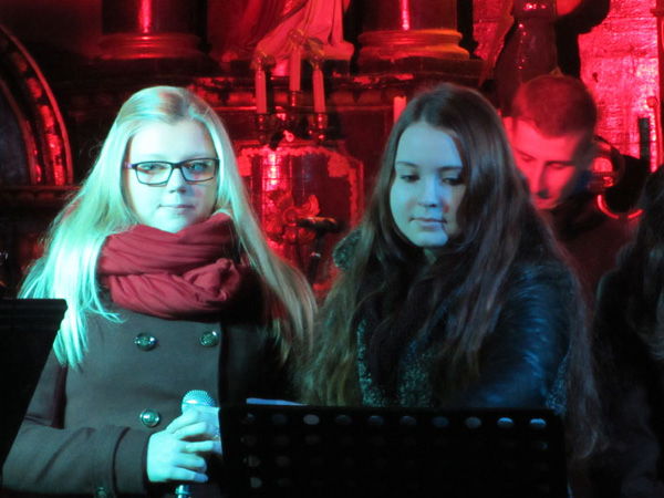 Chrámový vánoční koncert Borovnice 2015